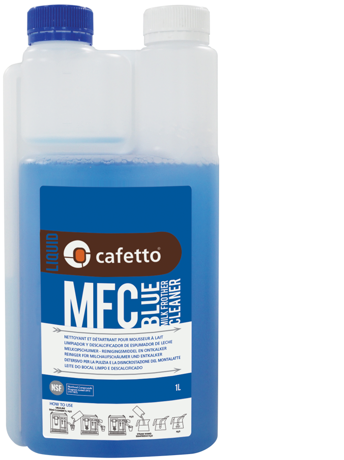 Cafetto - MFC Blue- Milk frother cleaner 1 L